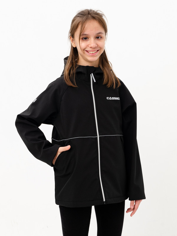 

Куртка детская CosmoTex 243326, черный, 158, 243326