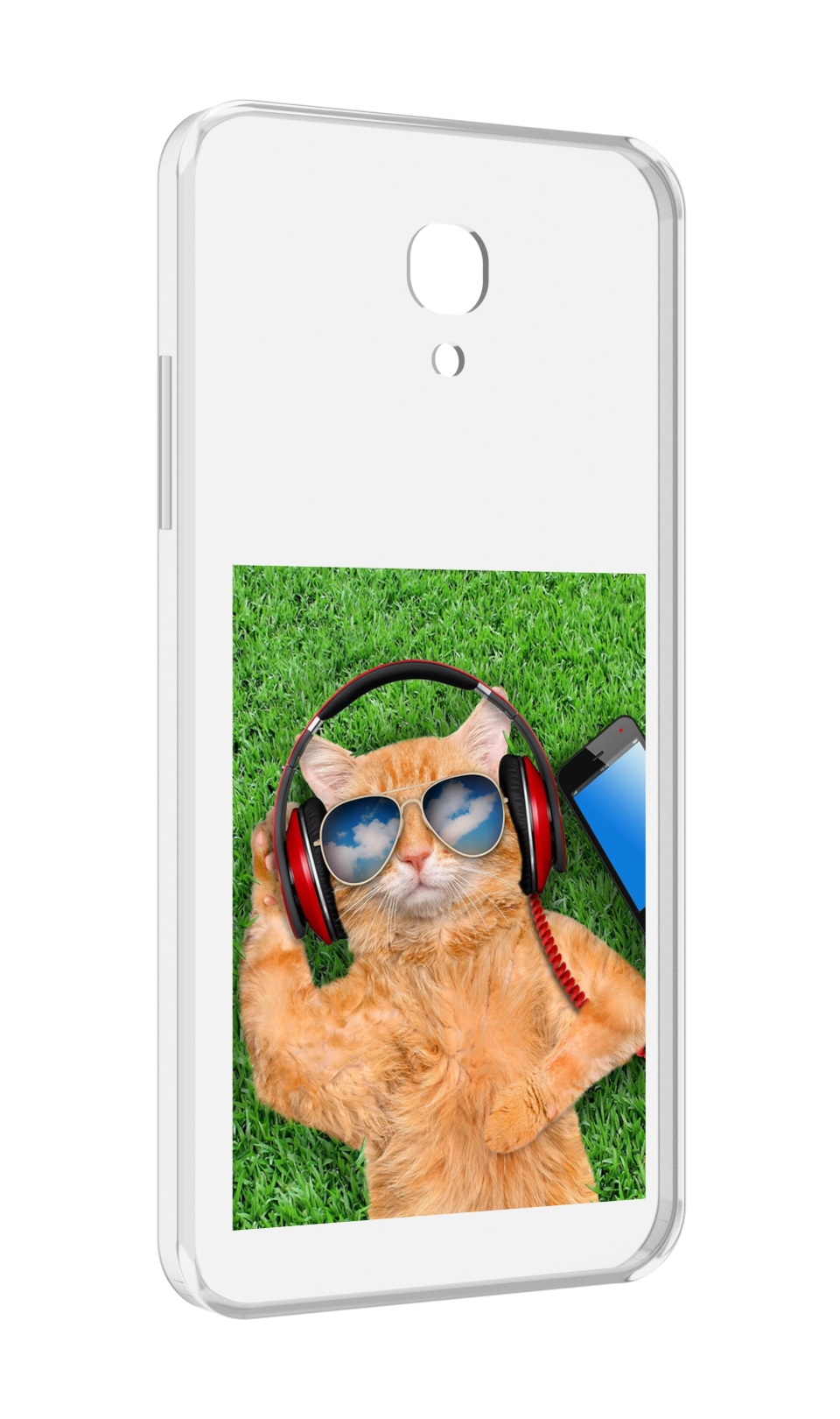 

Чехол MyPads Кот-кайфарик для Lenovo Vibe P2 5.5 (P2a42), Прозрачный, Tocco