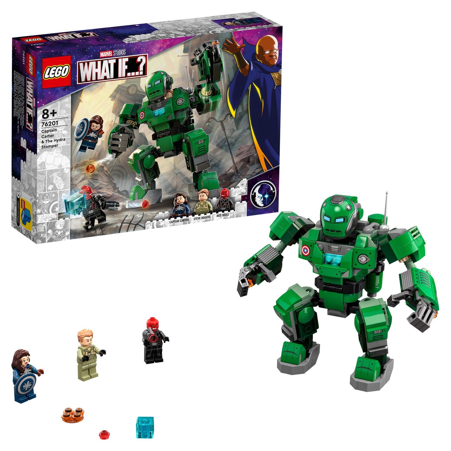 

Конструктор LEGO Super Heroes Капитан Картер и штурмовик Гидры 76201