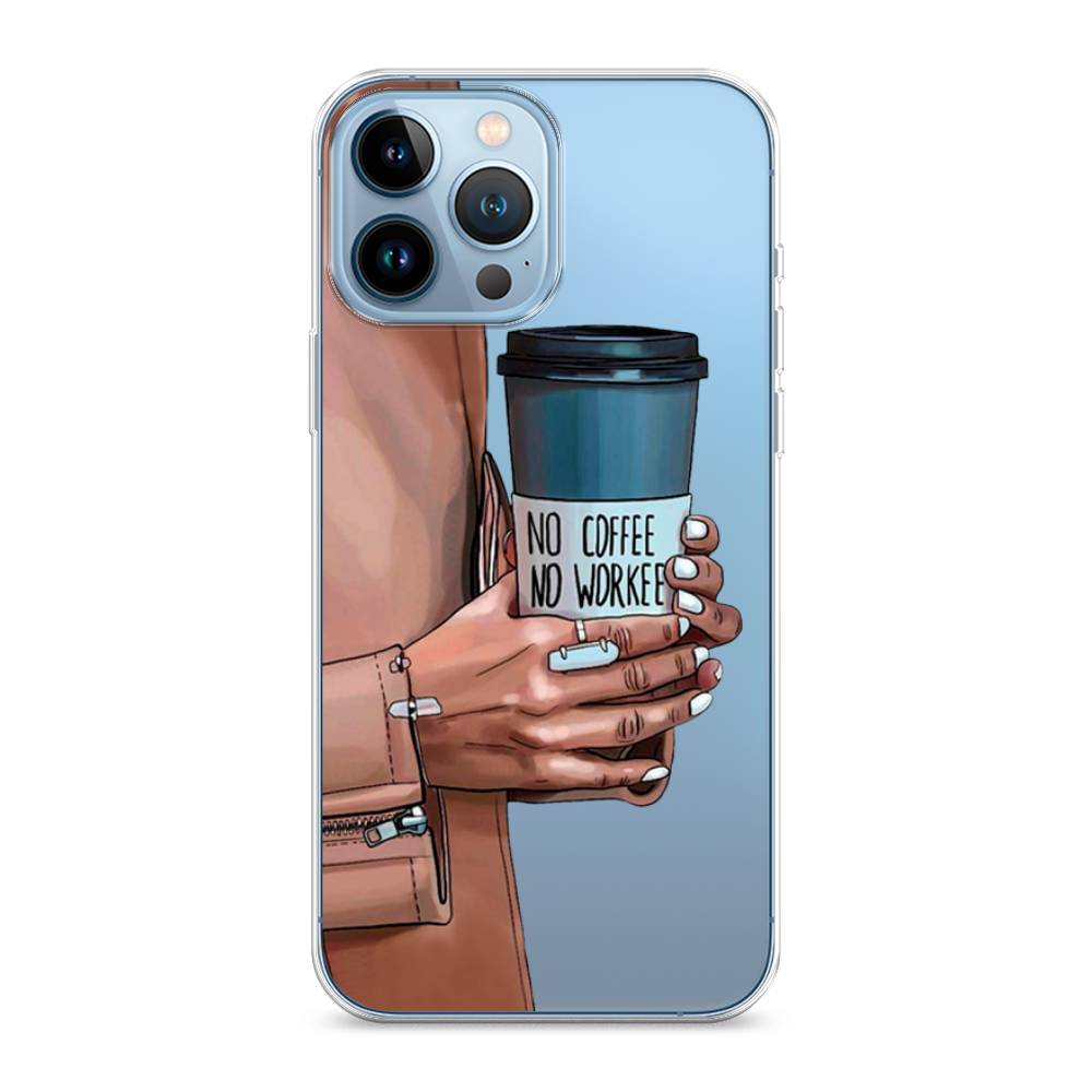 фото Чехол awog "no coffee" для apple iphone 13 pro max