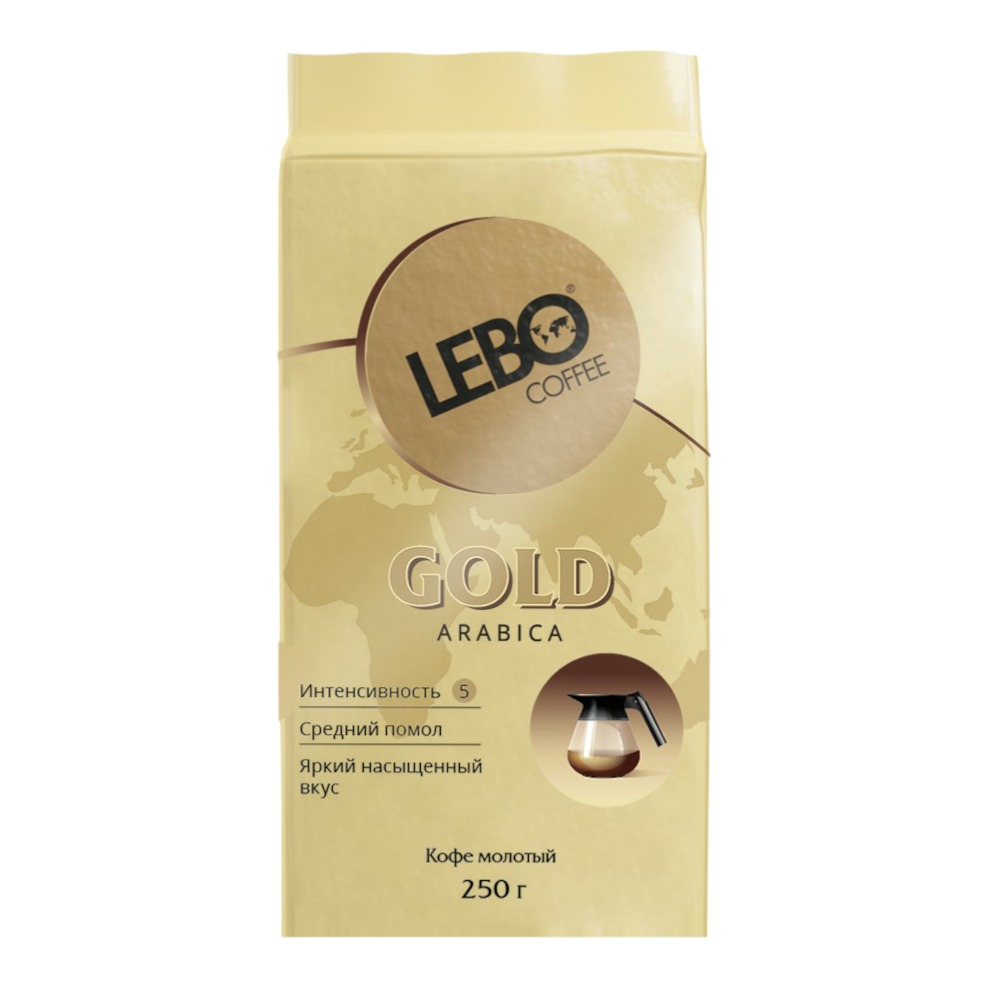 Кофе Lebo Gold молотый 250 г