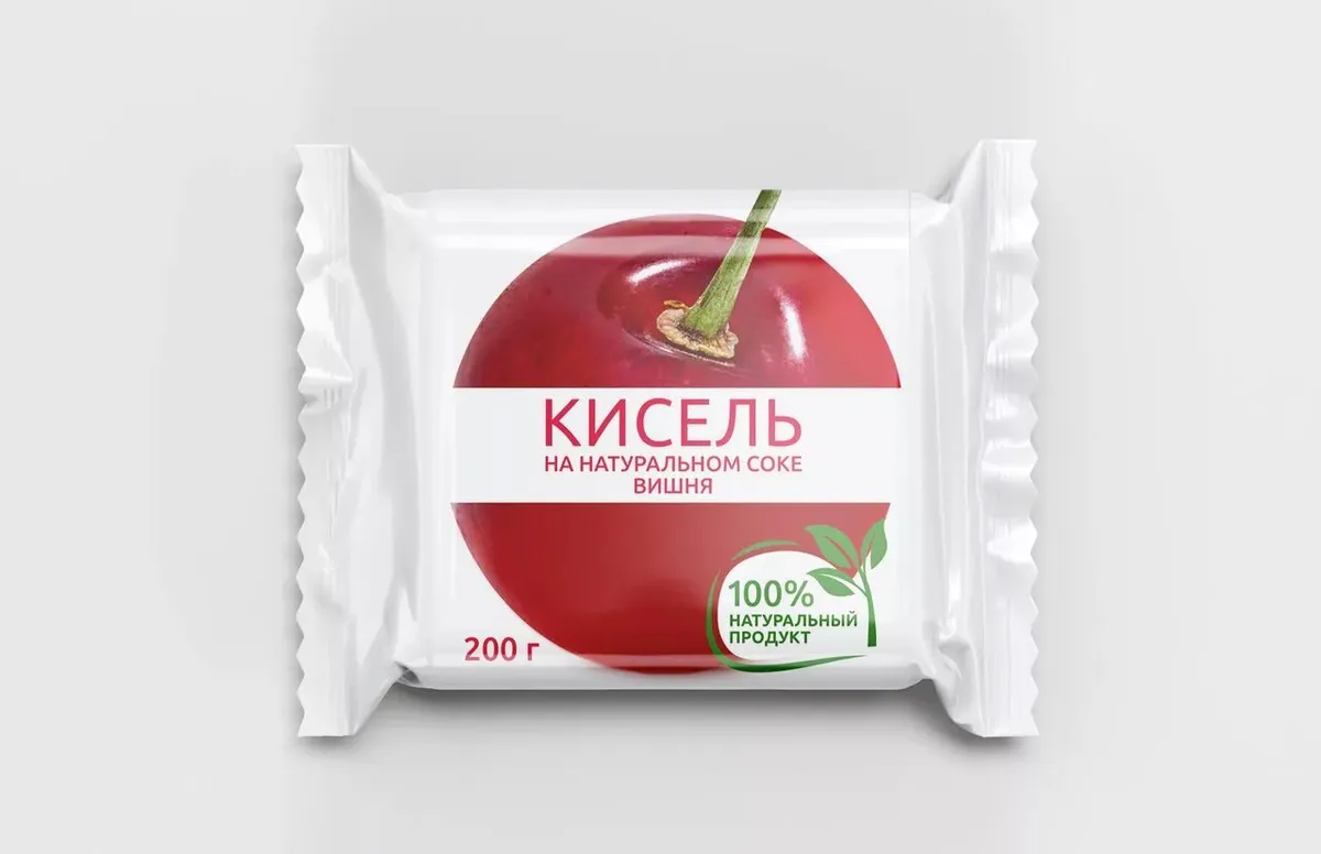 

Кисель Отличная кухня, на натуральном соке, вишня, 200 г,, кисбрик