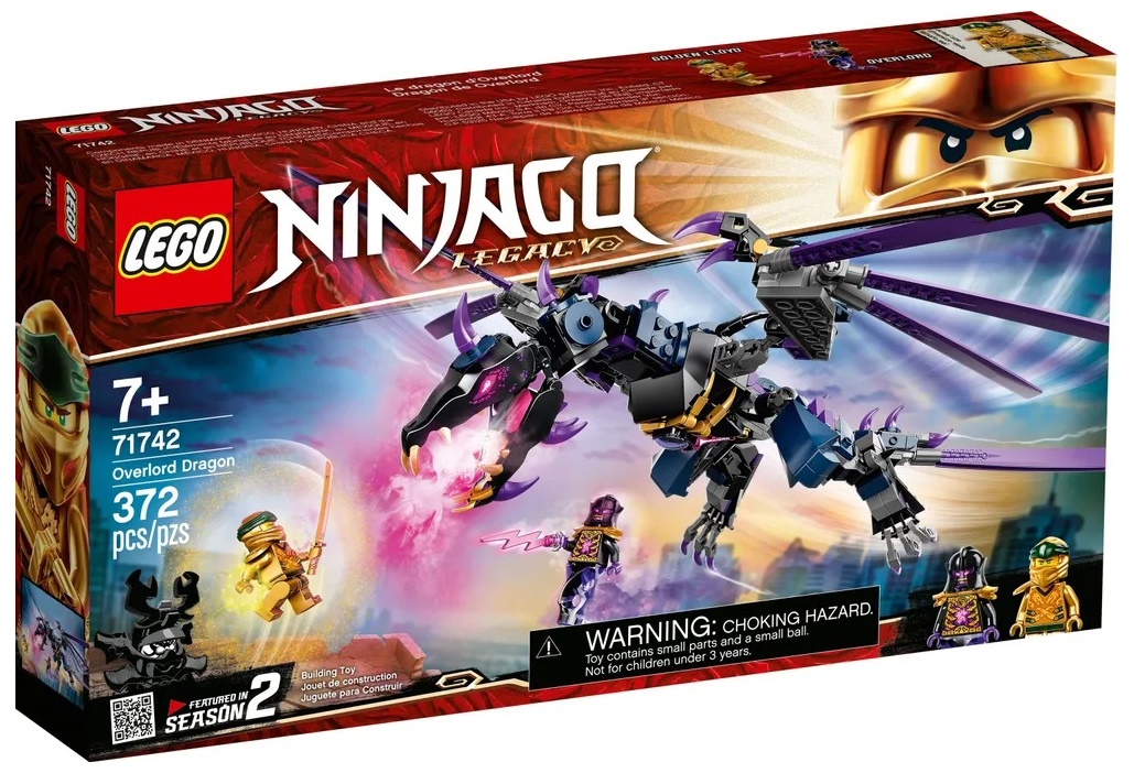 Конструктор LEGO Ninjago Дракон Оверлорда 71742