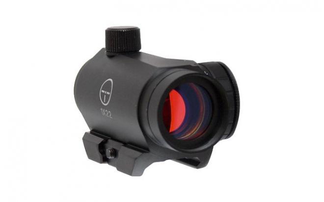 

Коллиматорный прицел Target Optic 1x22 Weaver закрытого типа, красная точка, Черный
