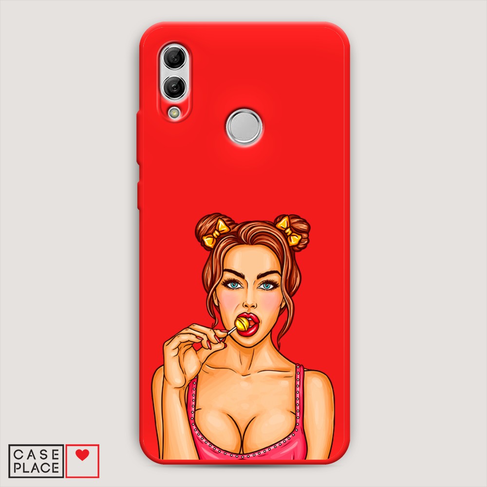 

Чехол Awog на Honor 10 Lite/Huawei P Smart 2019 "Вкусный леденец", Разноцветный