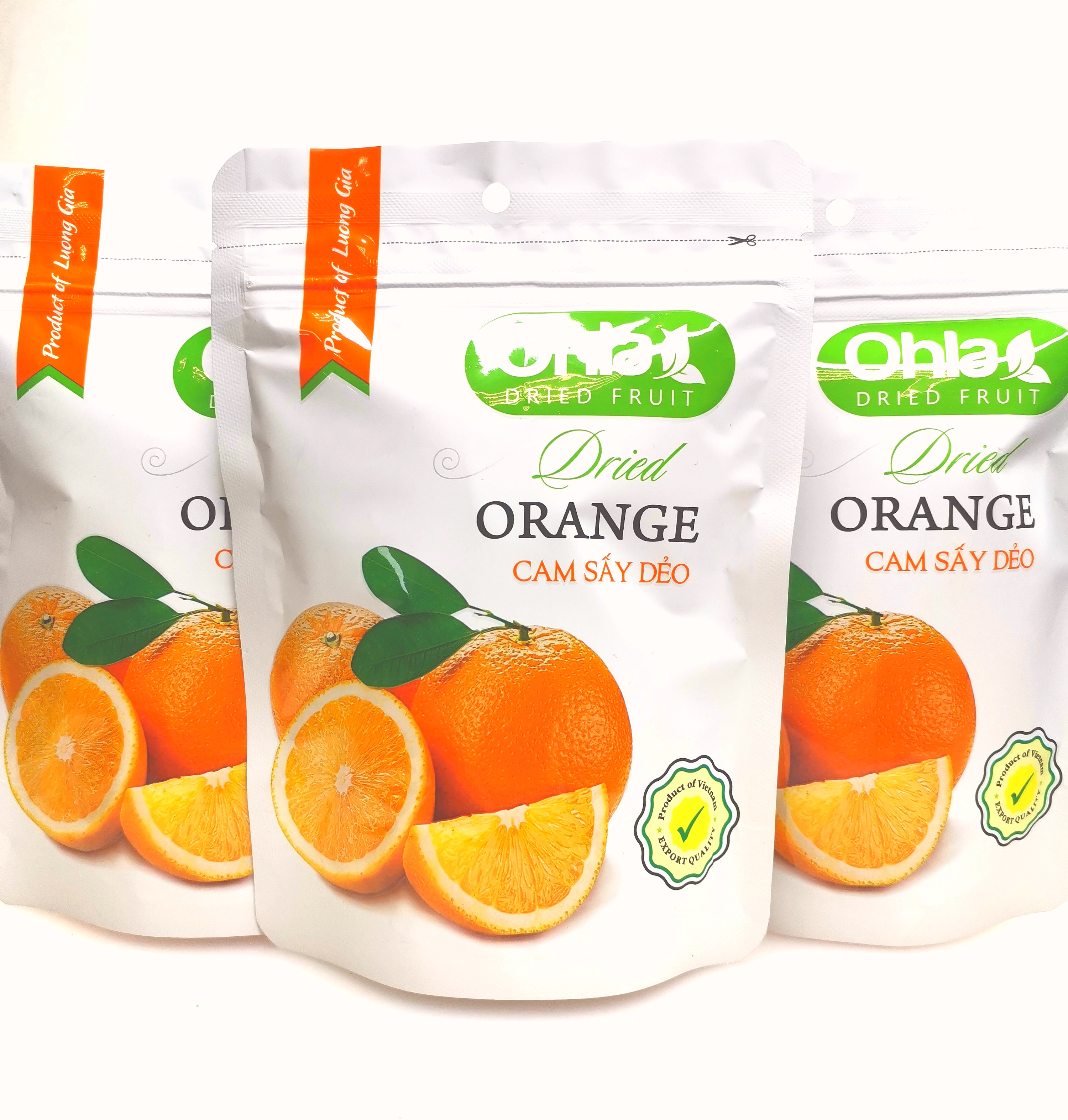 Апельсин сушеный OHLA, 3 шт по 200 г