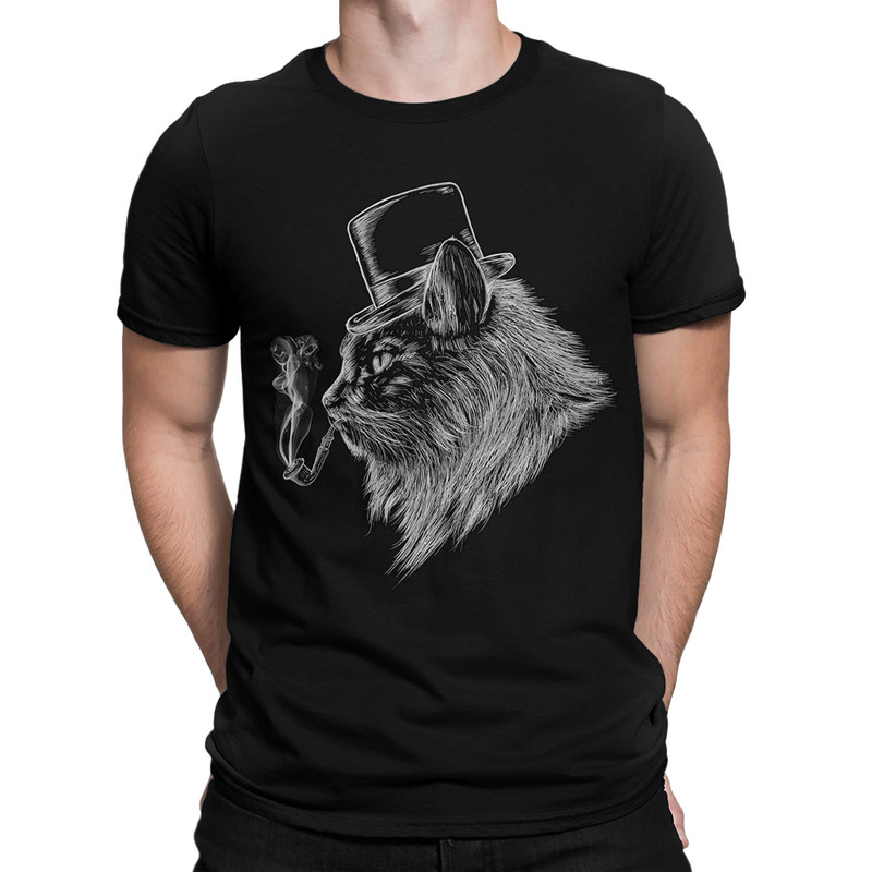 

Футболка мужская Dream Shirts Джентелькот черная M, Черный, Джентелькот