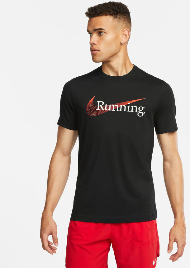 

Футболка мужская Nike M NK DF TEE HERITAGE черная S, Черный, M NK DF TEE HERITAGE
