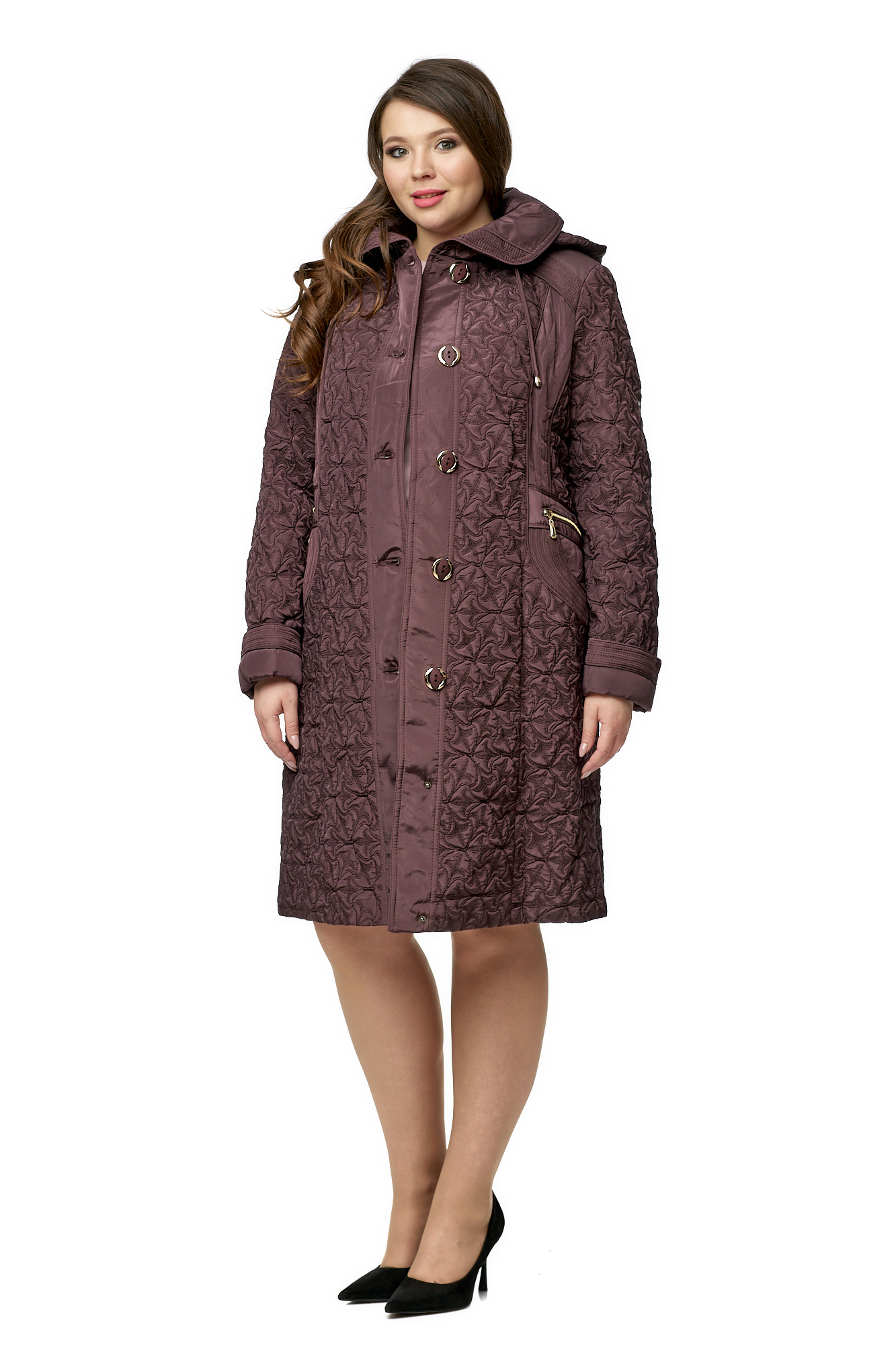 

Пальто женское МОСМЕХА 8020452 коричневое 56 RU, Коричневый, 8020452