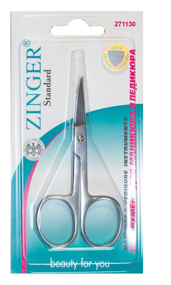 Маникюрные ножницы Zinger B-116 ножницы маникюрные для кутикулы zinger закругленные