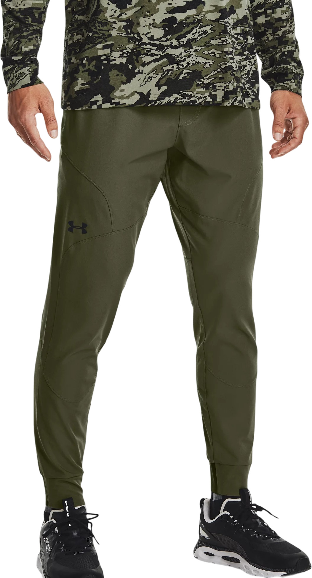 

Спортивные брюки мужские Under Armour UA Unstoppable Joggers зеленые SM, Зеленый, UA Unstoppable Joggers
