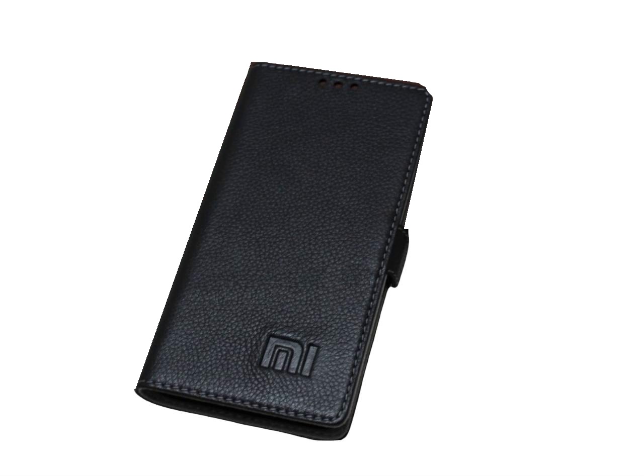 

Чехол MyPads с логотипом для Xiaomi Mi 9 из натуральной кожи черный