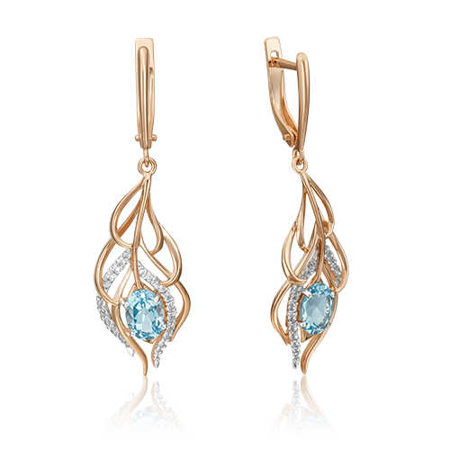 

Серьги из красного золота с топазом PLATINA jewelry 02-4542-00-201-1110-57_0, 02-4542-00-201-1110-57_0