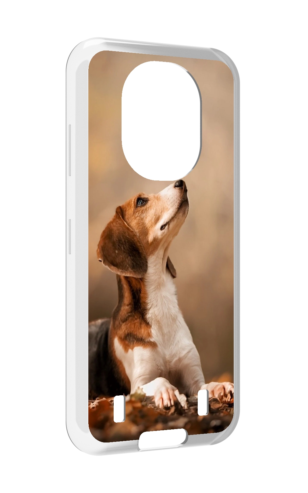 

Чехол MyPads бигль-собака для Oukitel WP16, Прозрачный, Tocco