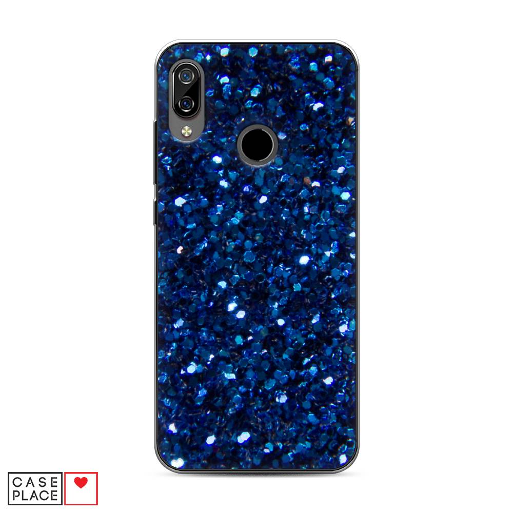 

Чехол Awog "Синие блестки рисунок" для BQ 6040L Magic