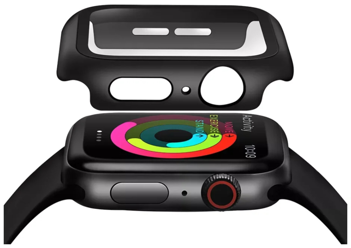 

Защитное стекло Full Glue 3D для Apple Watch, черный, 42mm