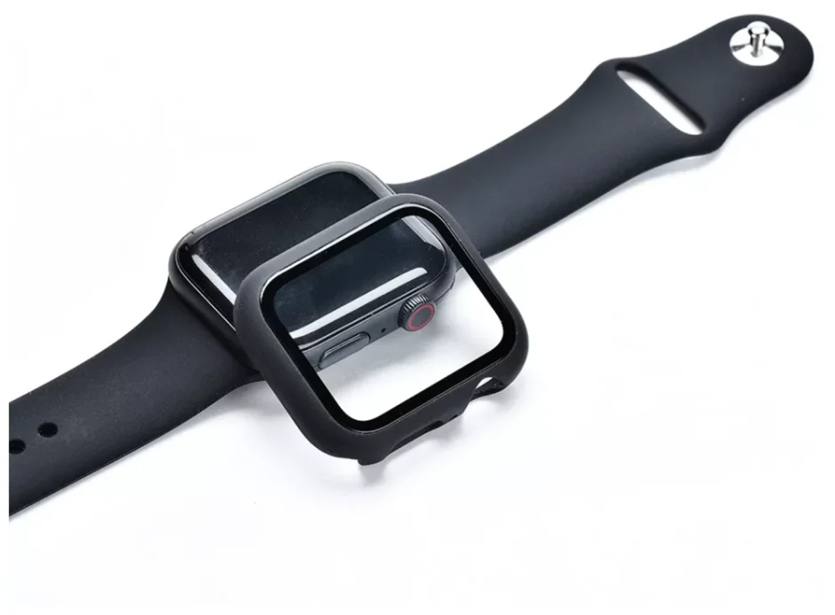 

Защитное стекло Full Glue 3D для Apple Watch, черный, 44mm