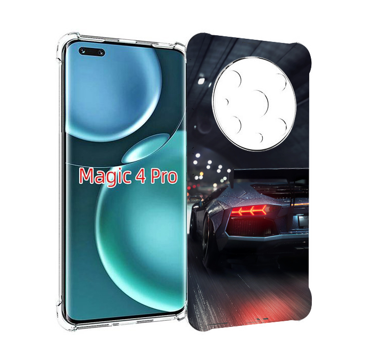 

Чехол MyPads Ламба мужской для Honor Magic4 Pro, Прозрачный, Tocco
