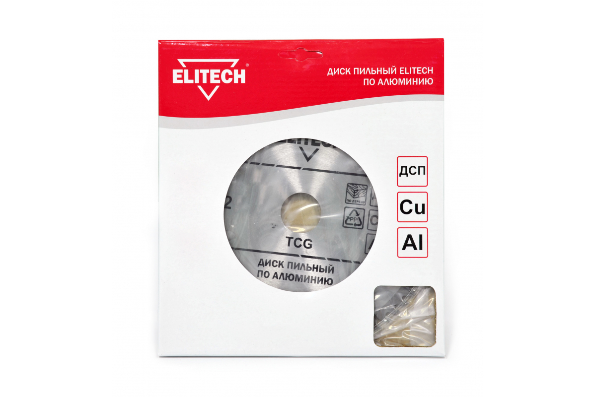 фото Elitech 1820.117000 диск пильный, д\алюминия, ф305х30 100зуб