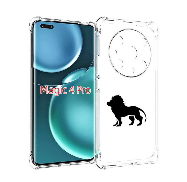 

Чехол MyPads Лев для Honor Magic4 Pro, Прозрачный, Tocco