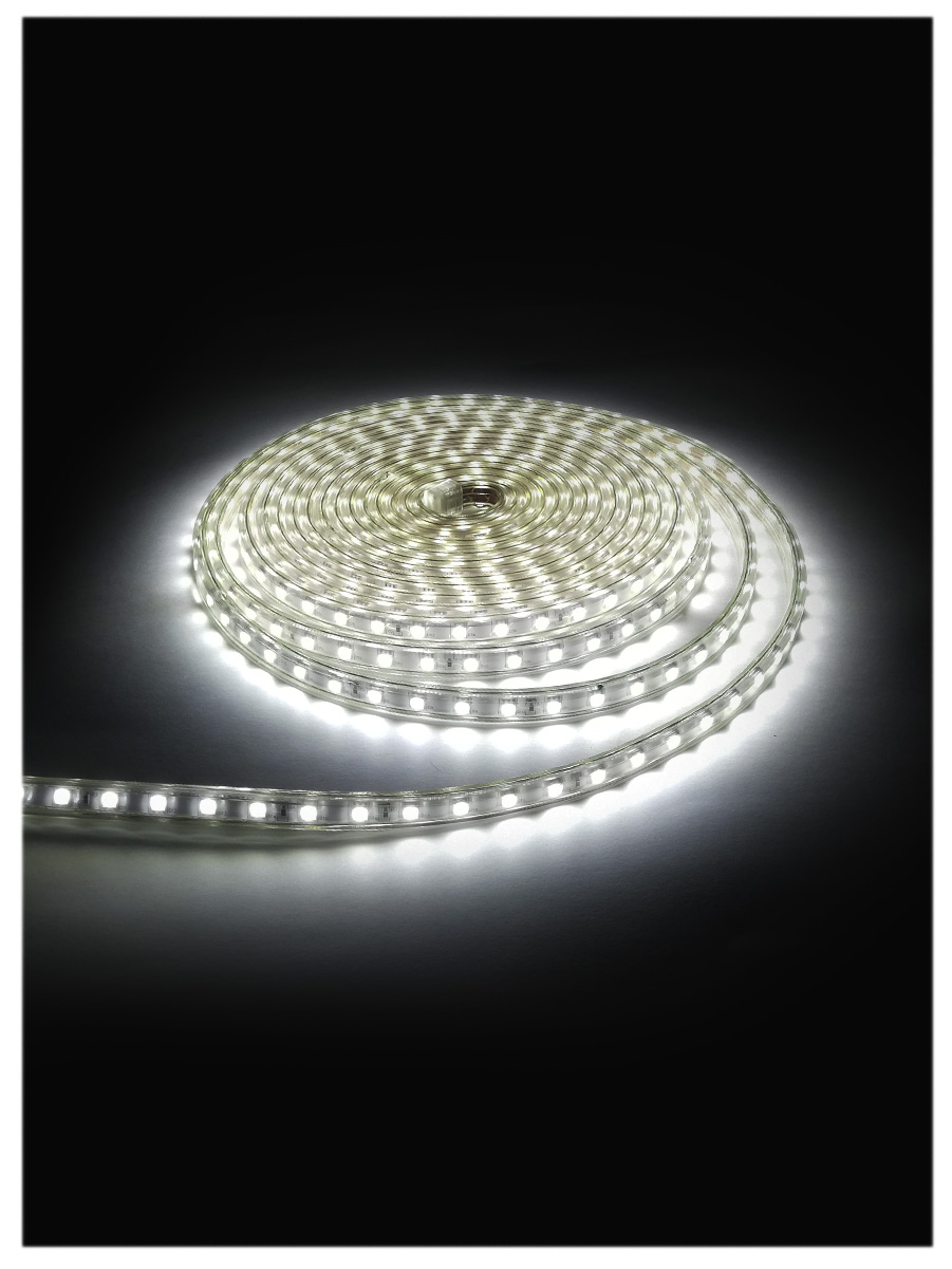 фото Комплект светодиодной ленты smd 5050, 60 led, 220 в, 14.4 вт, ip67, (6500 к) urm