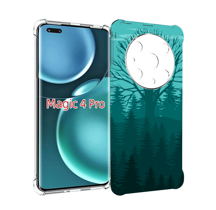 

Чехол MyPads Лес для Honor Magic4 Pro, Прозрачный, Tocco