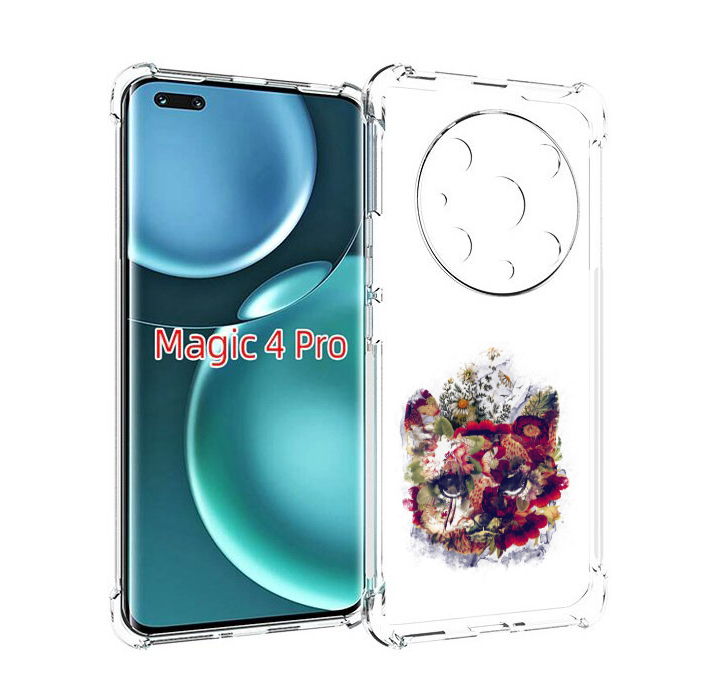 

Чехол MyPads Лиса в цветах-2 для Honor Magic4 Pro, Прозрачный, Tocco