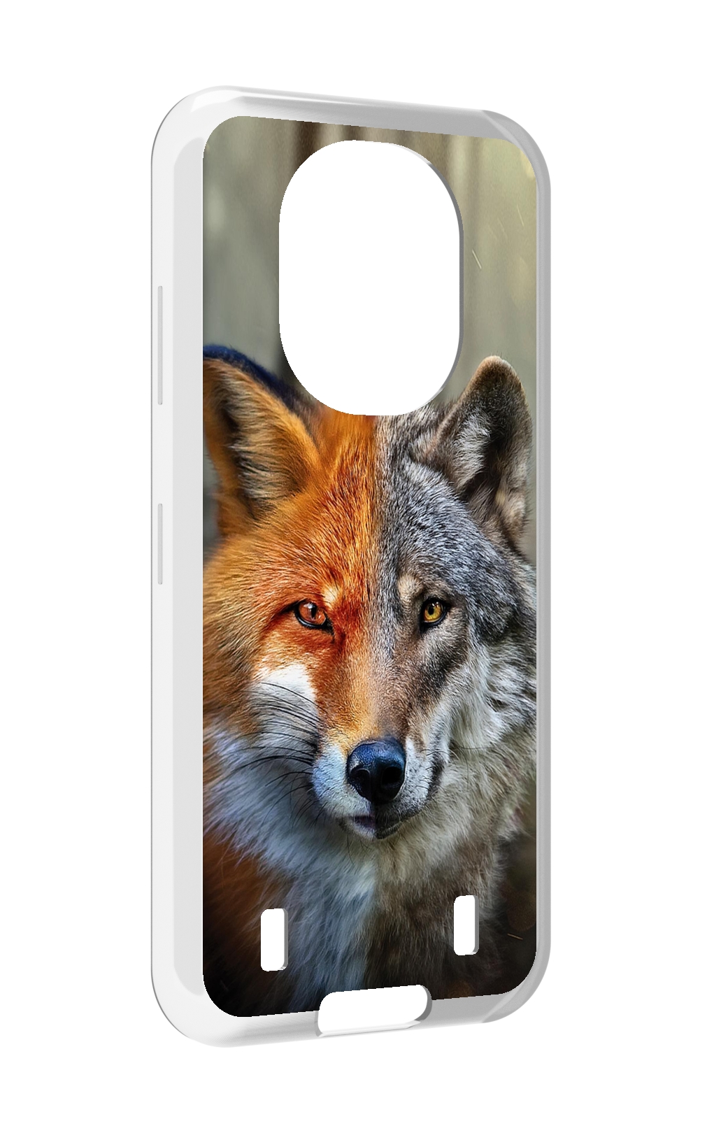 

Чехол MyPads волк-лиса для Oukitel WP16, Прозрачный, Tocco
