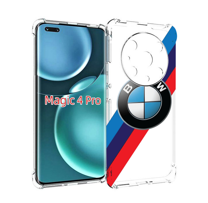 

Чехол MyPads Лого-BMW мужской для Honor Magic4 Pro, Прозрачный, Tocco