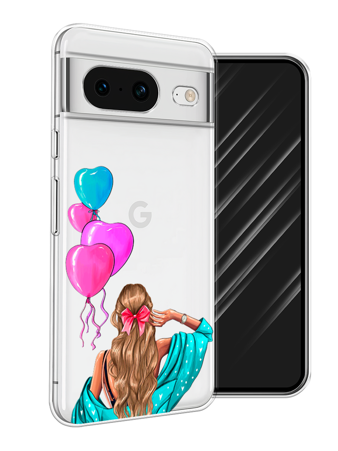 

Чехол Awog на Google Pixel 8 "День Рождения", Голубой;розовый;бежевый, 271550-7