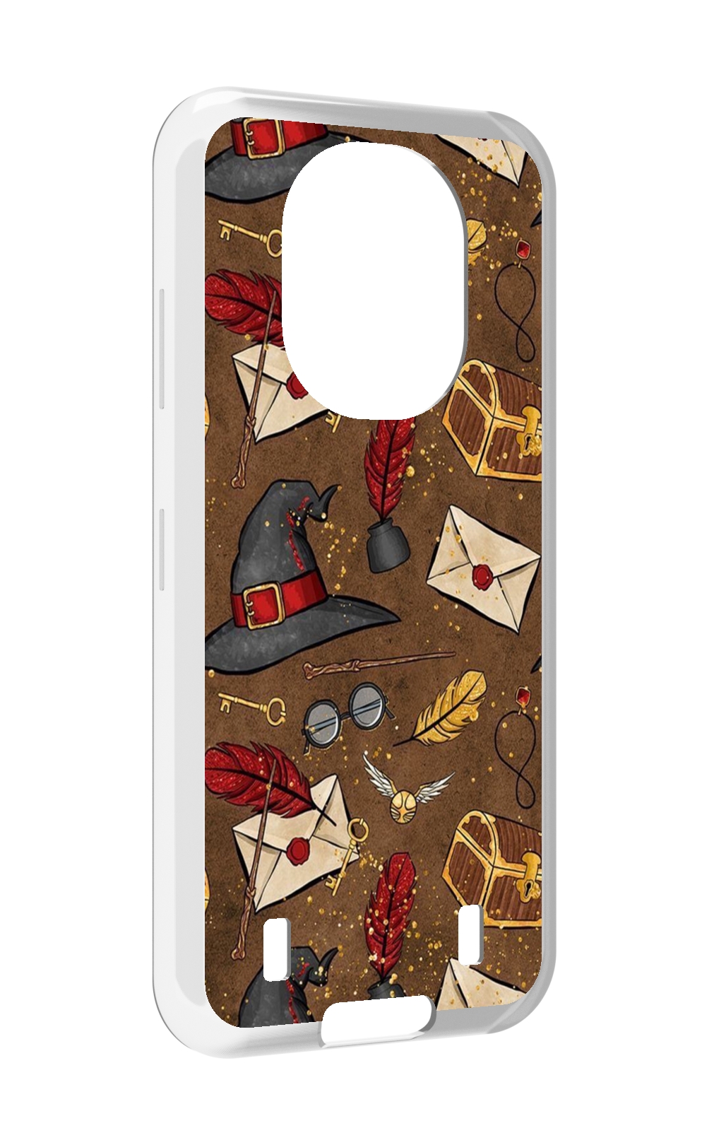 

Чехол MyPads гарри-поттер-вайб для Oukitel WP16, Прозрачный, Tocco