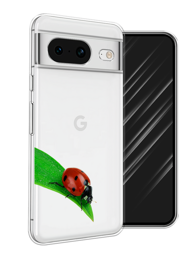 

Чехол Awog на Google Pixel 8 "На счастье", Белый;красный;зеленый, 271550-1