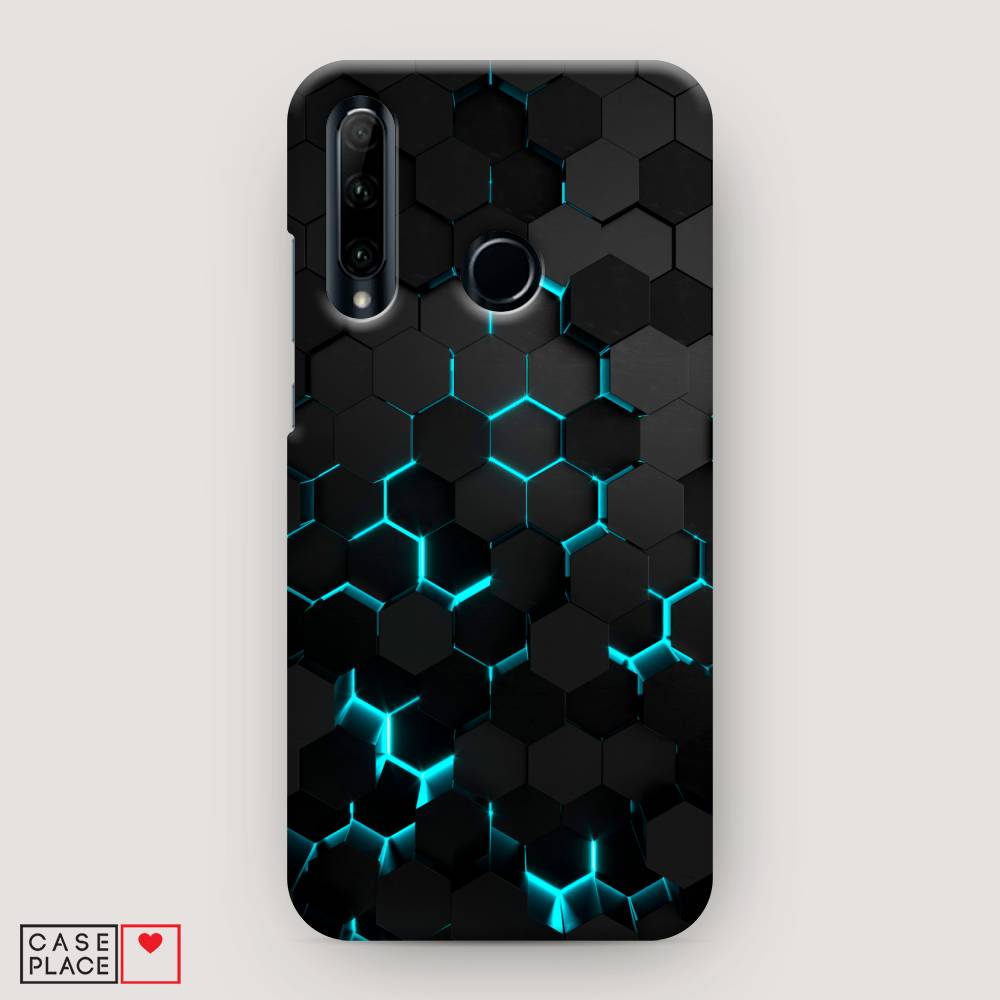 

Чехол Awog "Соты бирюзовые" для Honor 20 Lite 2019, 68920-2