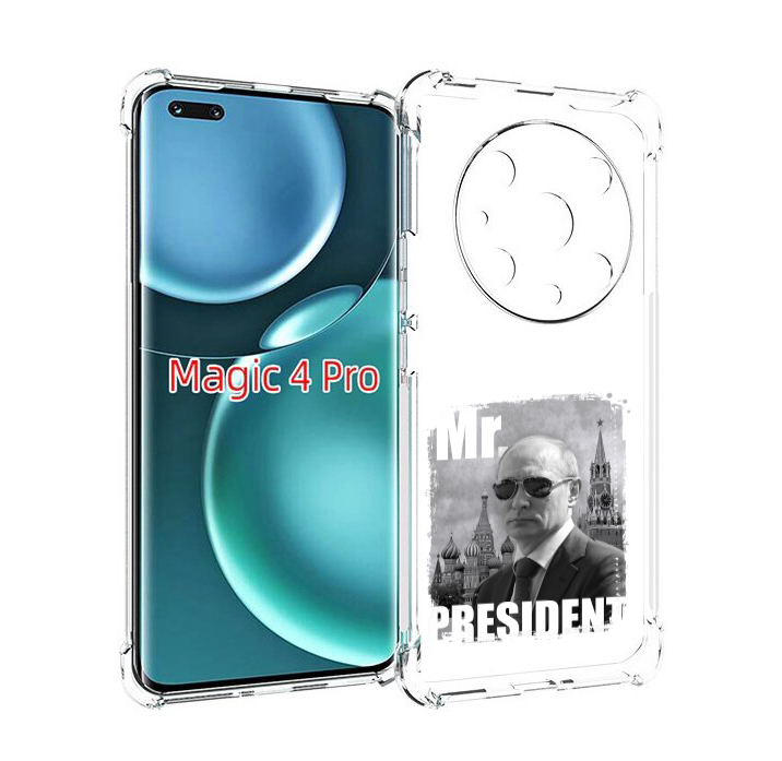 

Чехол MyPads Путин для Honor Magic4 Pro, Прозрачный, Tocco