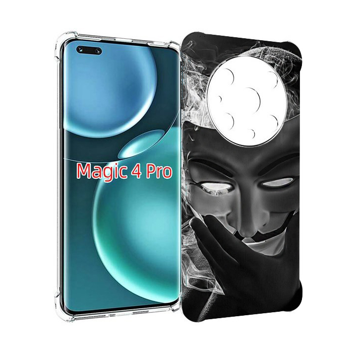 

Чехол MyPads Маска для Honor Magic4 Pro, Прозрачный, Tocco