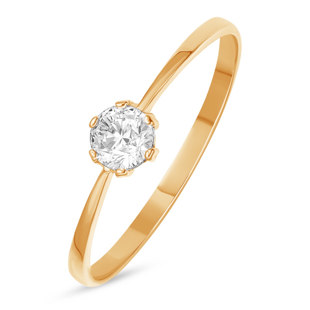 

Кольцо из золота р.  585Gold 301012287, фианит, 301012287