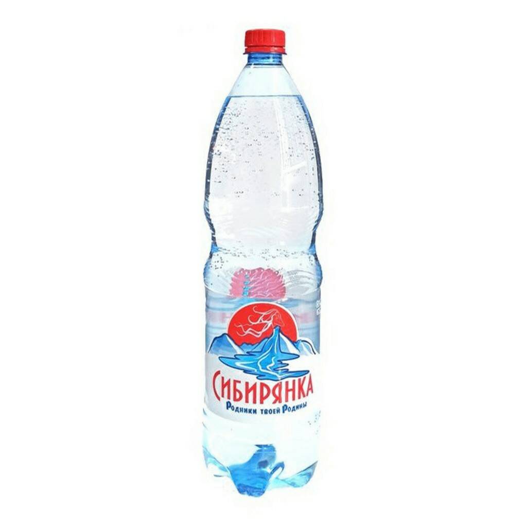 

Вода питьевая Юсил Сибирянка столовая газированная 1,5 л