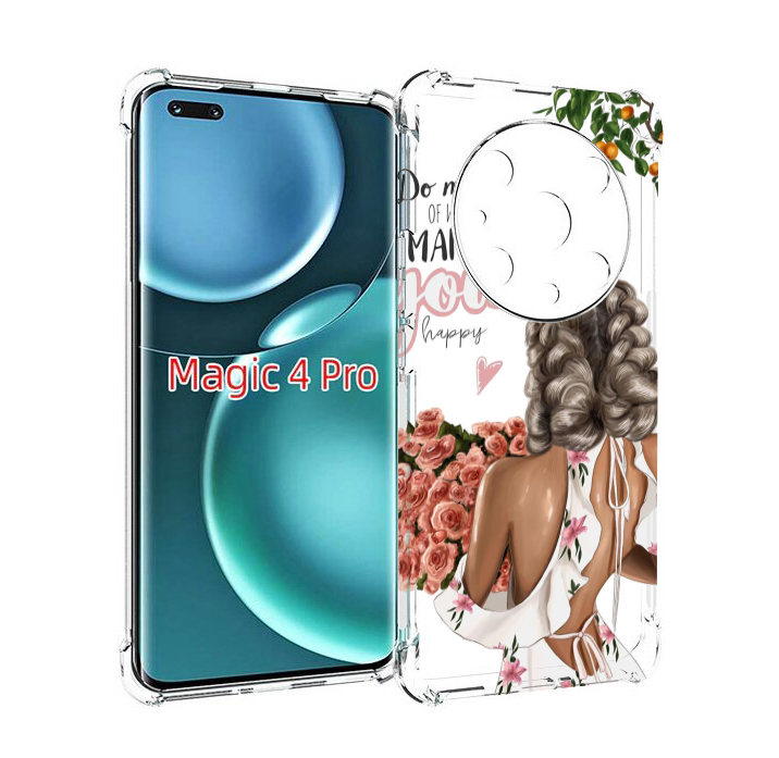 

Чехол MyPads Мелочи-делают-тебя-счастливой для Honor Magic4 Pro, Прозрачный, Tocco