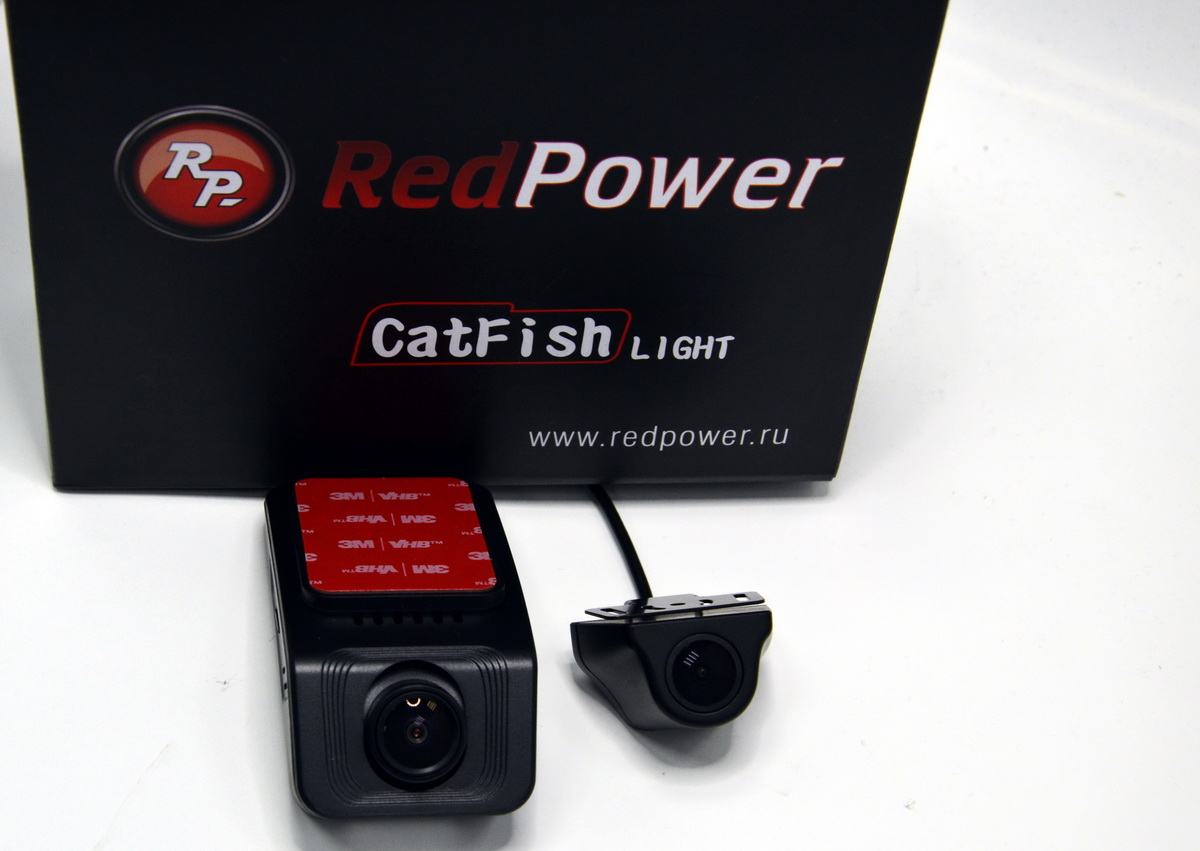 Видеорегистратор RedPower CatFish Light 6290 Двухканальный