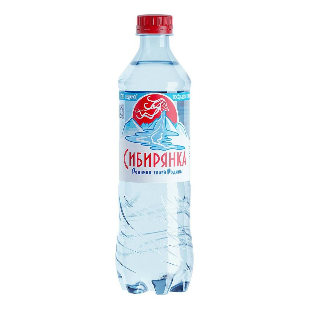 

Вода питьевая Юсил Сибирянка столовая газированная 0,6 л