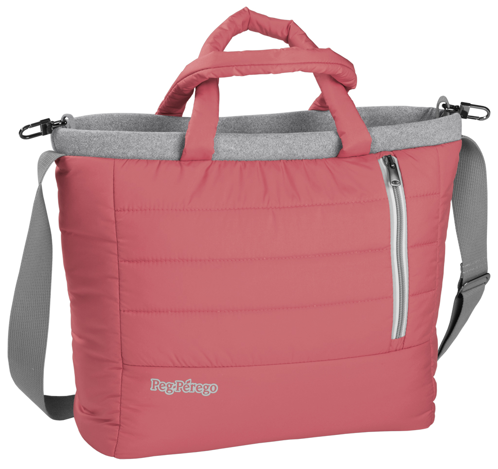 фото Сумка для коляски peg perego borsa mamma elite (breeze coral) peg-perego