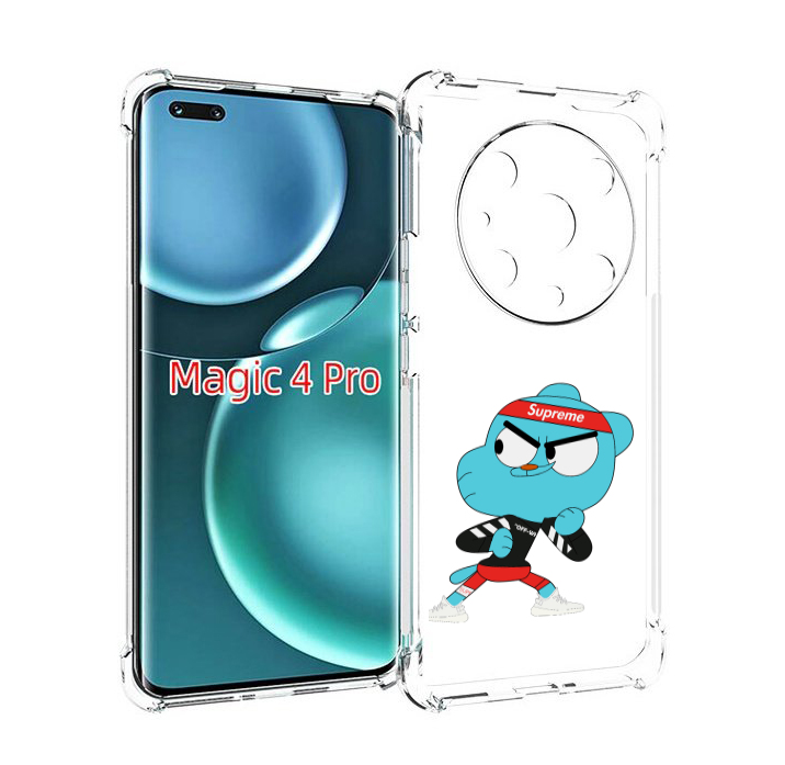 

Чехол MyPads Модный-Гамбол для Honor Magic4 Pro, Прозрачный, Tocco