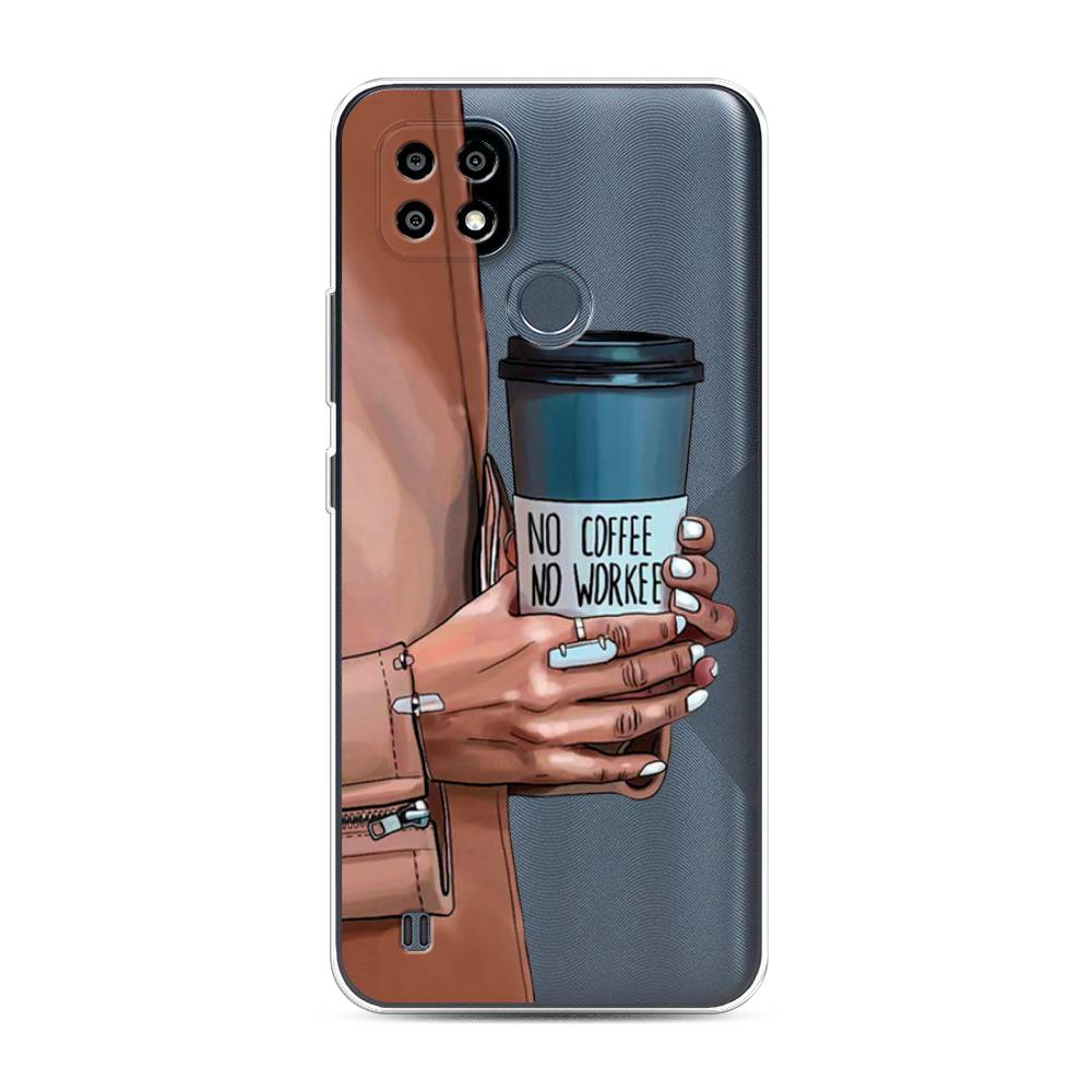 

Чехол Awog на Realme C21Y "No coffee", Разноцветный, 256850-7