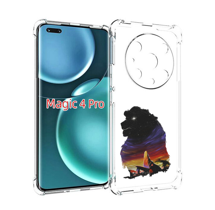 

Чехол MyPads Муфаса для Honor Magic4 Pro, Прозрачный, Tocco