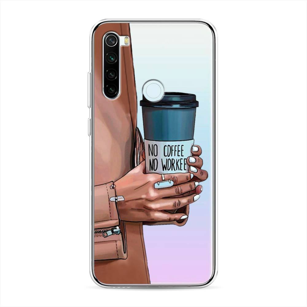 фото Чехол awog "no coffee" для xiaomi redmi note 8t