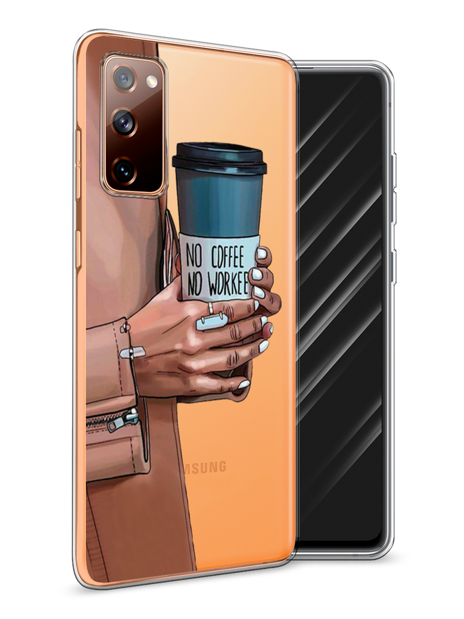 

Чехол Awog на Samsung Galaxy S20 FE / Самсунг S20 FE "No coffee", Разноцветный, 2101350-7