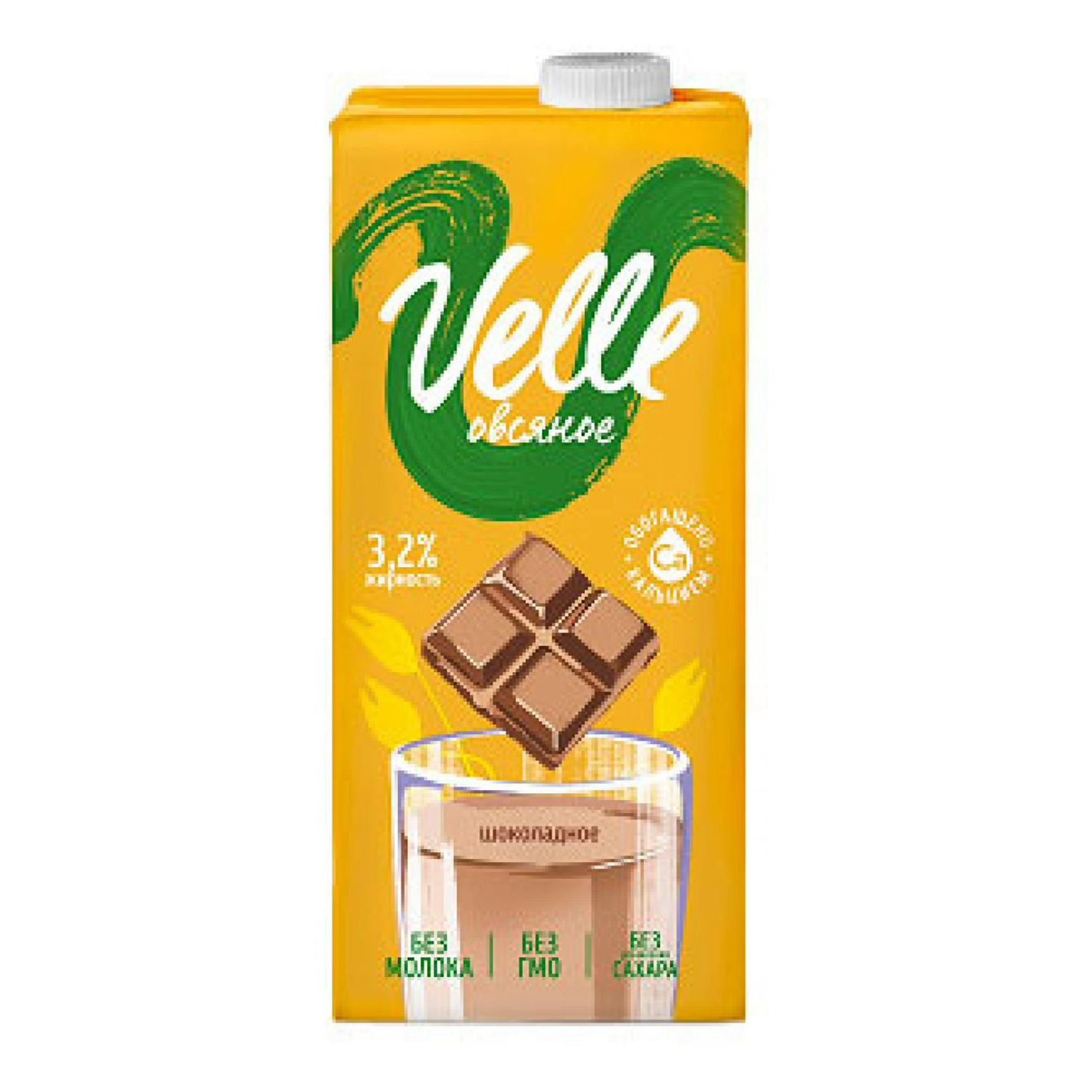 Напиток овсяный Velle шоколадный 3,2% 1 л