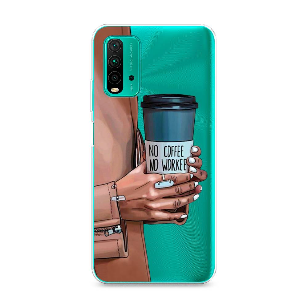 

Чехол Awog на Xiaomi Redmi 9T "No coffee", Разноцветный, 39850-7