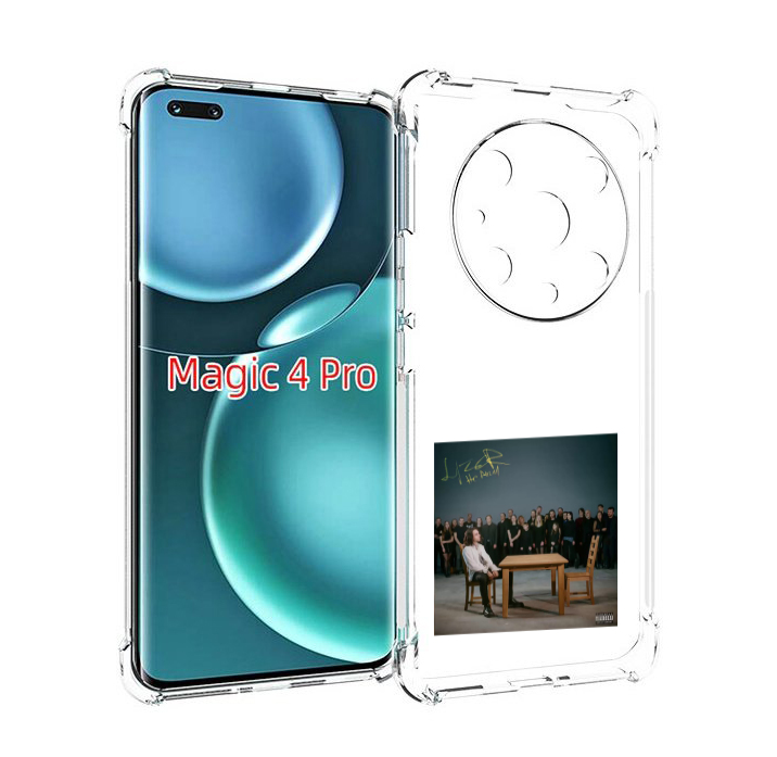 

Чехол MyPads Не Ангел LIZER для Honor Magic4 Pro, Прозрачный, Tocco