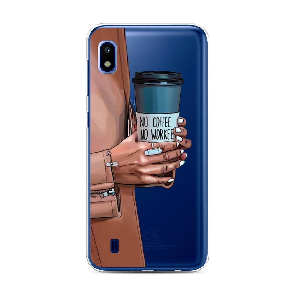 фото Чехол awog "no coffee" для samsung galaxy a10